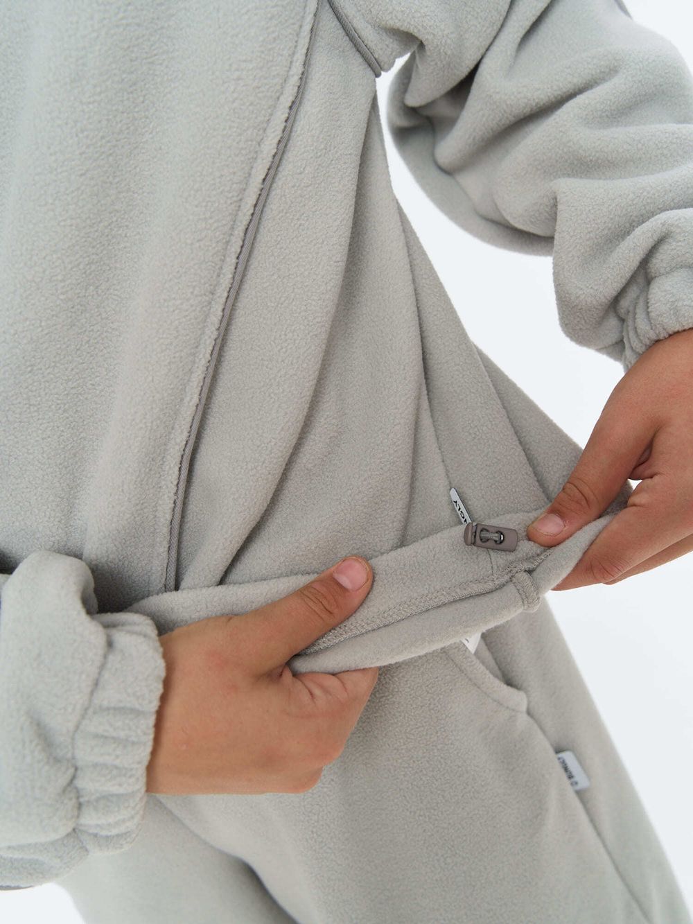 Олимпийка флисовая "Пепел" 7+