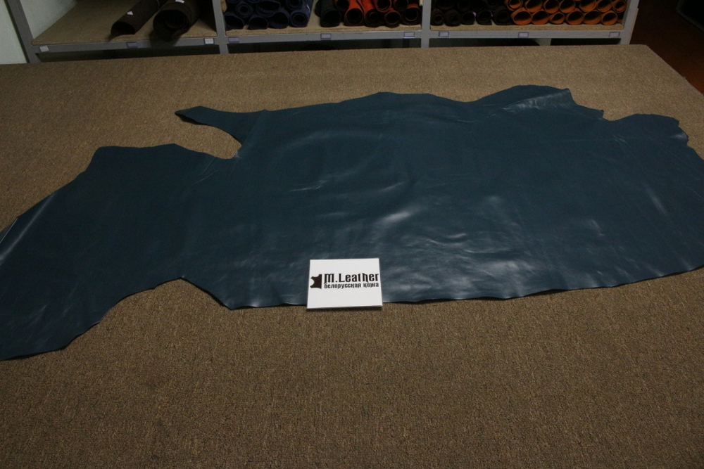 1,1-1,3 мм Кожа Галантерейная Шлифованная тёмно-зеленая