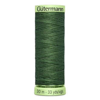 Нить Top Stitch 30/30 м для декоративной отстрочки, Gutermann, 561 серо-зеленый