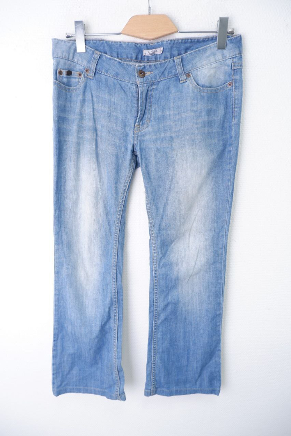 Джинсы Sela светлые 46 размер