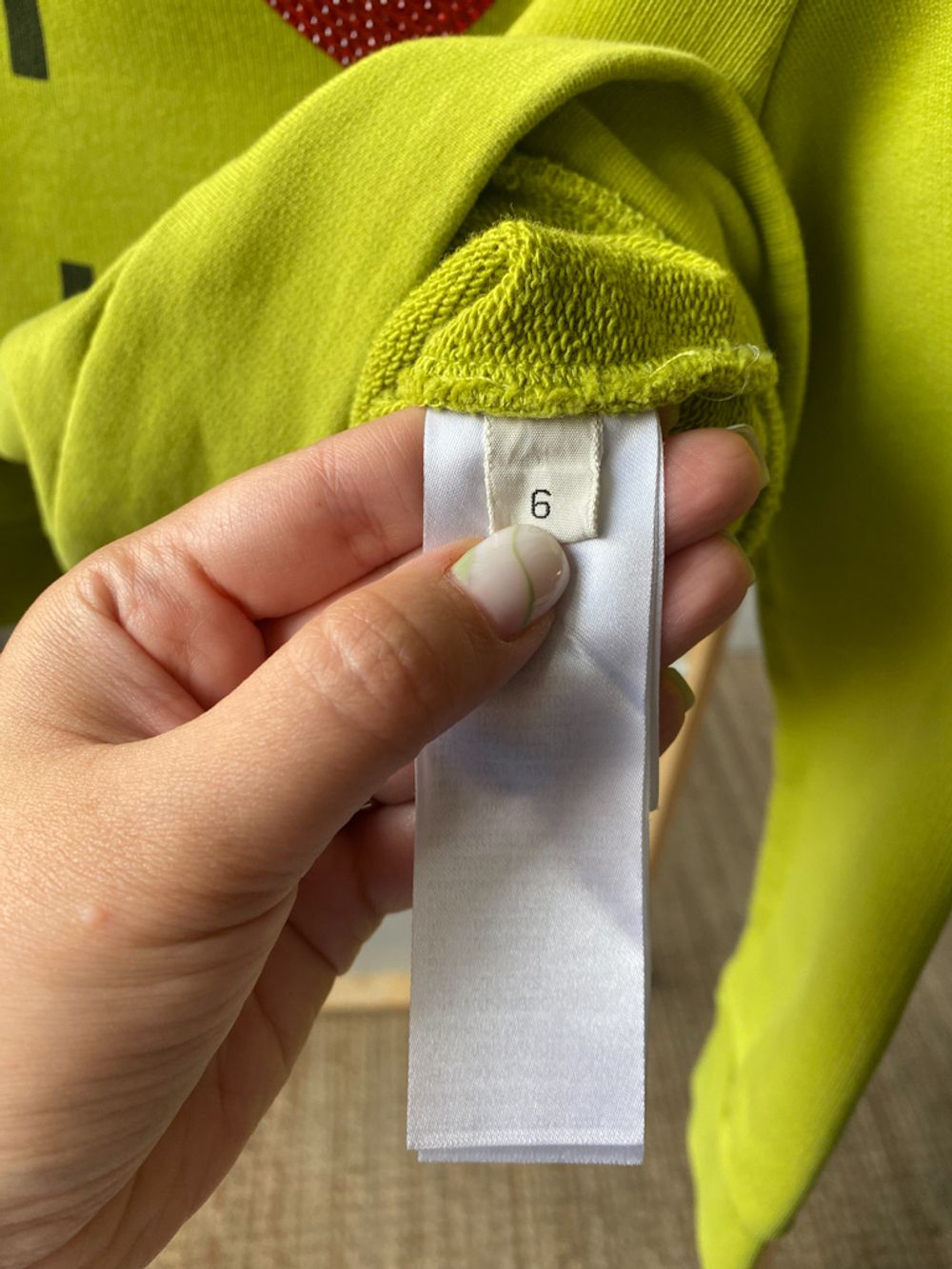 Новый хлопковый свитшот №21, 116