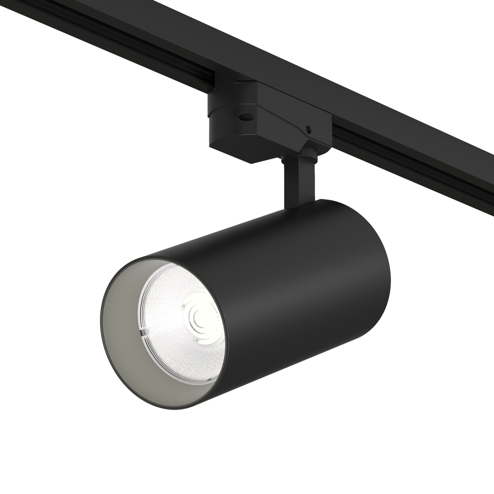 DK6455-BK Трековый светильник SOLID KOPER, 155мм, d80, 220V, LED 3000K, 30W, IP20, черный, алюминий