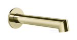 Излив для ванны Gessi Anello, настенный, 206хh65 мм, цвет Brass PVD