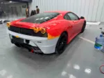 Карбоновый обвес переделка в Scuderia для FERRARI F430 Феррари