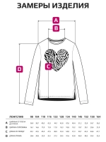 Лонгслив для девочки