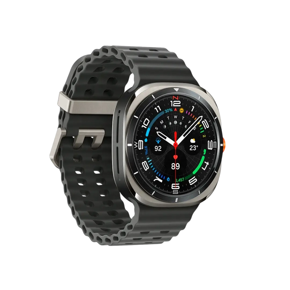 Samsung Galaxy Watch Ultra 47mm LTE Серый титан (Черный ремешок)