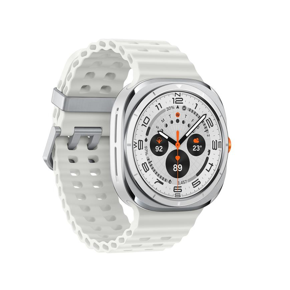 Умные часы Samsung Galaxy Watch Ultra, 47 мм, титан, ремешок Marine (2024) Доступность некоторых функций зависит от используемого смартфона, региона устройства и страны использования