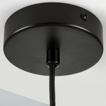 799557 Люстра FENICIA 1х12W (led) E27 ЧЕРНЫЙ/СЕРЫЙ