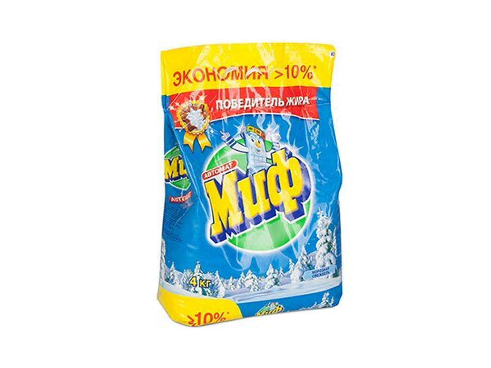 Стиральный порошок Миф автомат, 4 кг