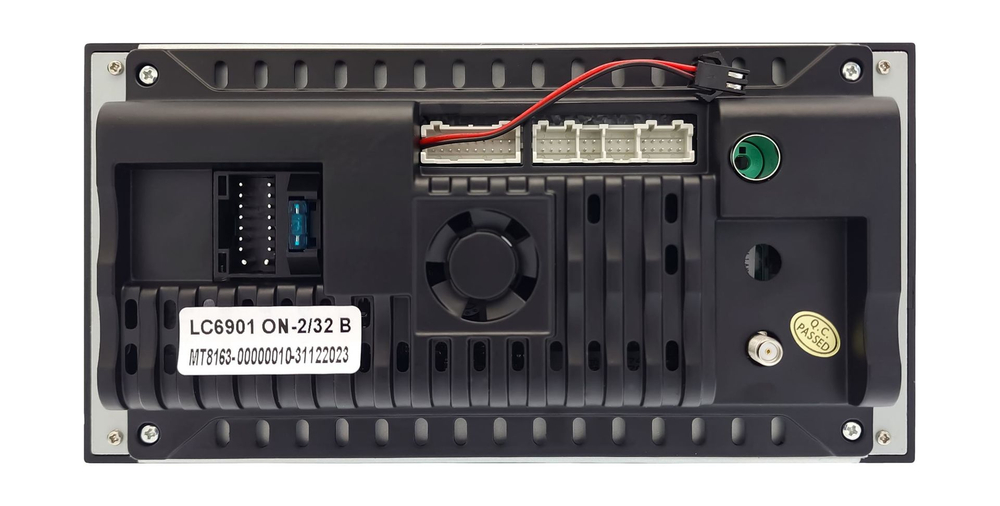 Магнитола для Toyota 200х100мм - WideMedia с кнопками и крутилками, дисплей 7" IPS на Android 9, 2/32Гб, CarPlay