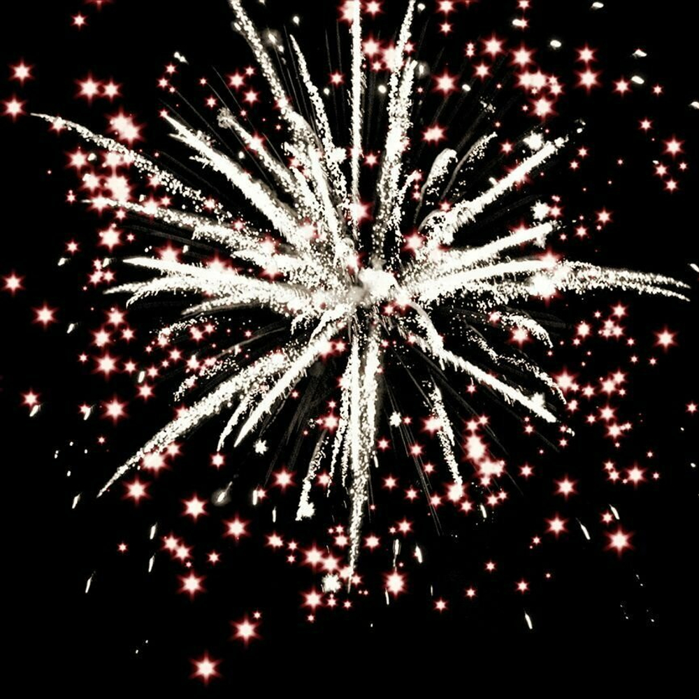 Салют Фейерверк "Лапландия" (19 залпов, калибр 0,8") Огненный цветок