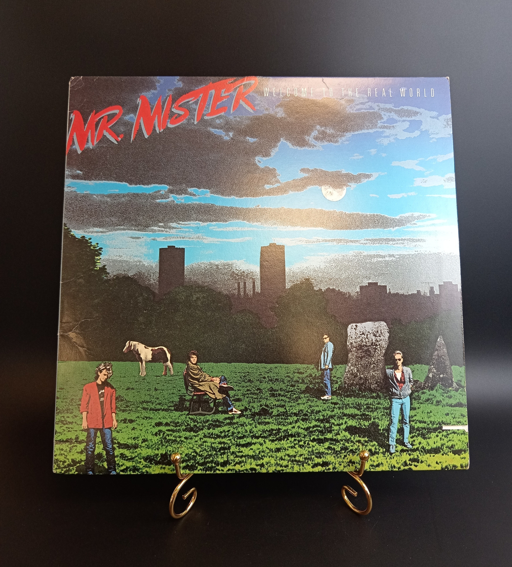 LP Mr Mister - Welcome To The Real World. Виниловая пластинка 12 дюймов New York, USA 1985 год