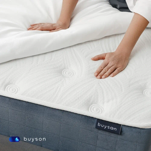 Матрас BuyLuxe, 26 см, средняя жесткость, независимые пружины