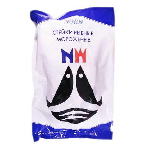 Стейки зубатки пестрой, 1 кг