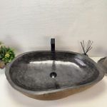 Раковина из речного камня RS-63641 (87*50*17) 0125