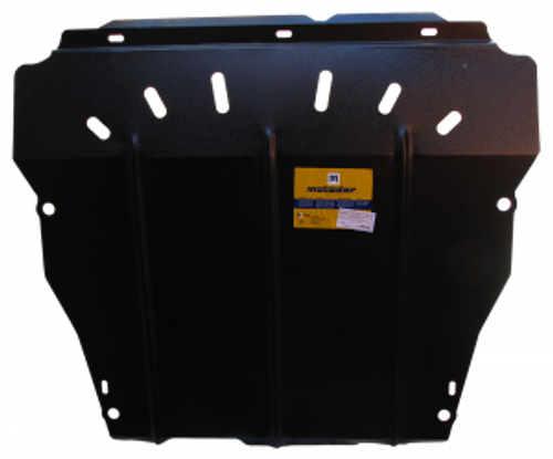 Защита стальная 2 мм Д, КПП Hyundai Santa Fe MOTODOR.00924