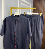 Льняной костюм Kiton