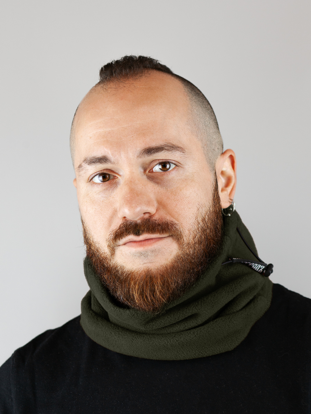 Бафф хаки флис