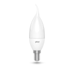 Лампа Gauss LED Basic Свеча на ветру 5.5W E14 420lm 4100K  1034126