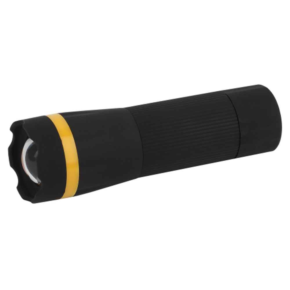 Светодиодный фонарь Трофи MB-301 ручной на батарейках с регулируемым фокусом | Универсальные  фонари