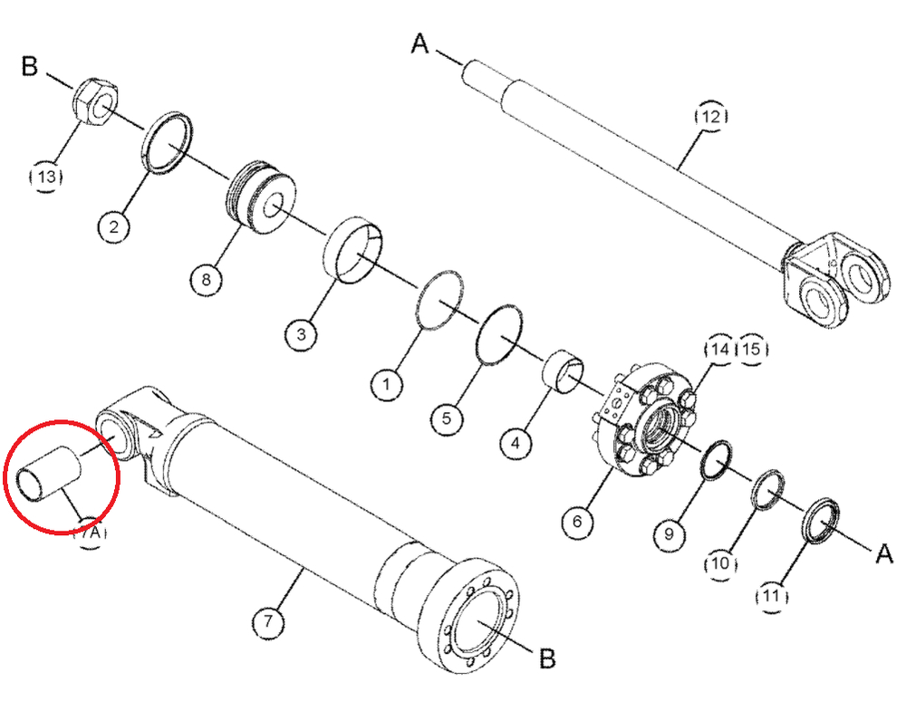 Втулка 9T-8676