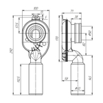 Сифон для писсуара вертикальный  выпуск 50 U0705 АНИ пласт