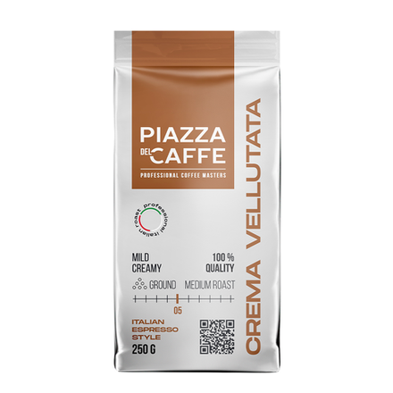 Кофе Jardin Piazza del Caffe Crema Velutata молотый 250 гр