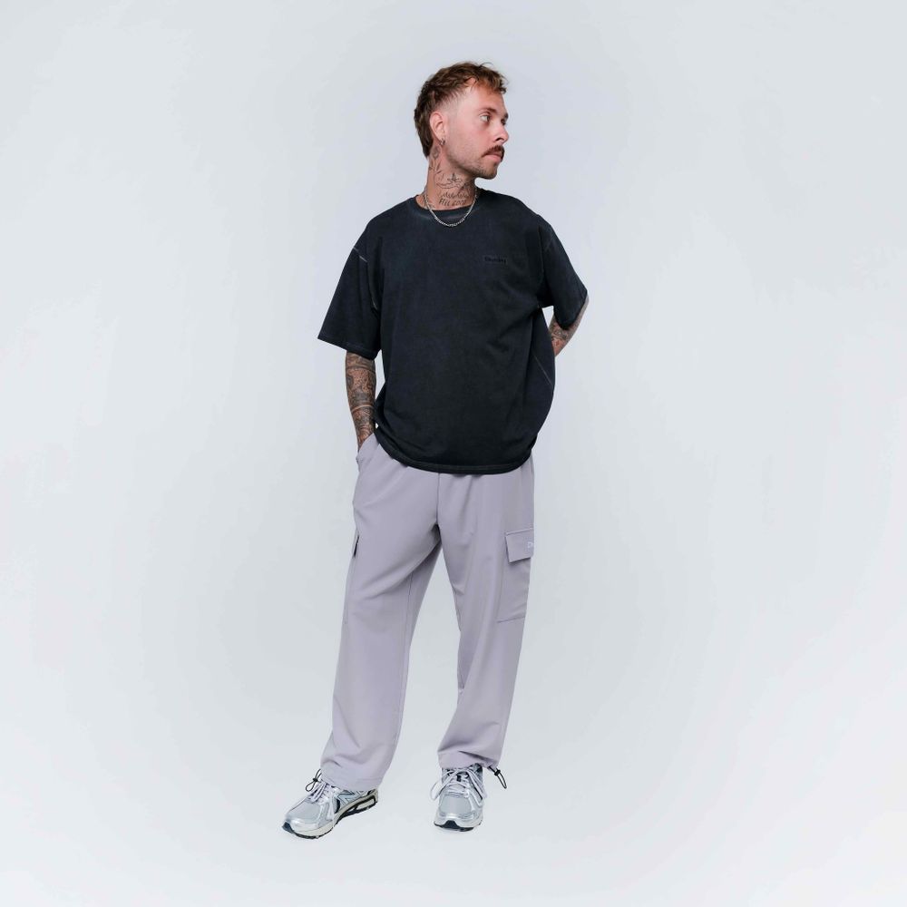 Футболка OG Logo Monochrome Asphalt черная