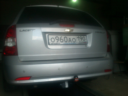 Фаркоп для Chevrolet Lacetti универсал 2004г.-по н.в. (без электрики) (паспорт и сертификат) AvtoS.CV04