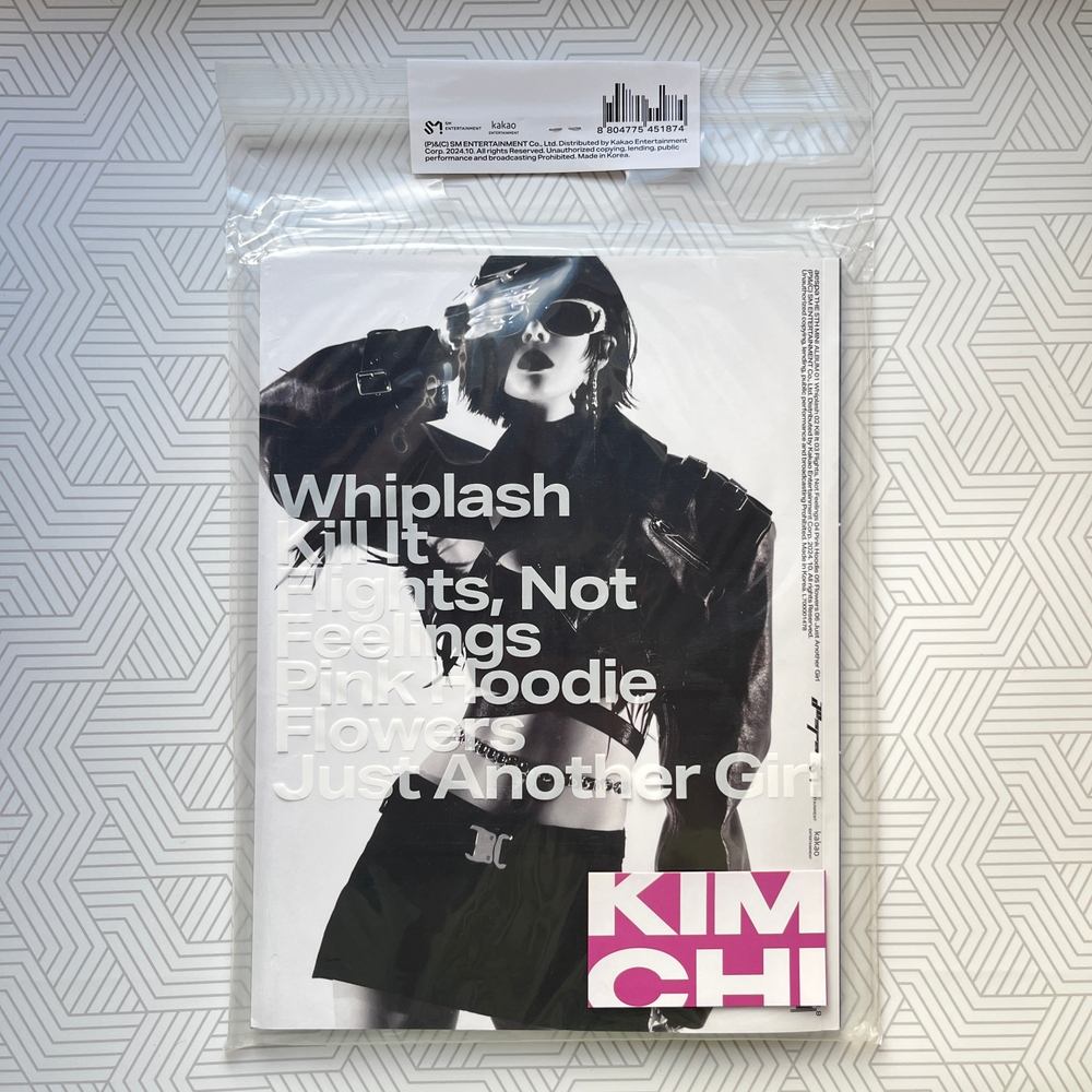 Альбом AESPA - WHIPLASH [Beat ver.] (Винтер)