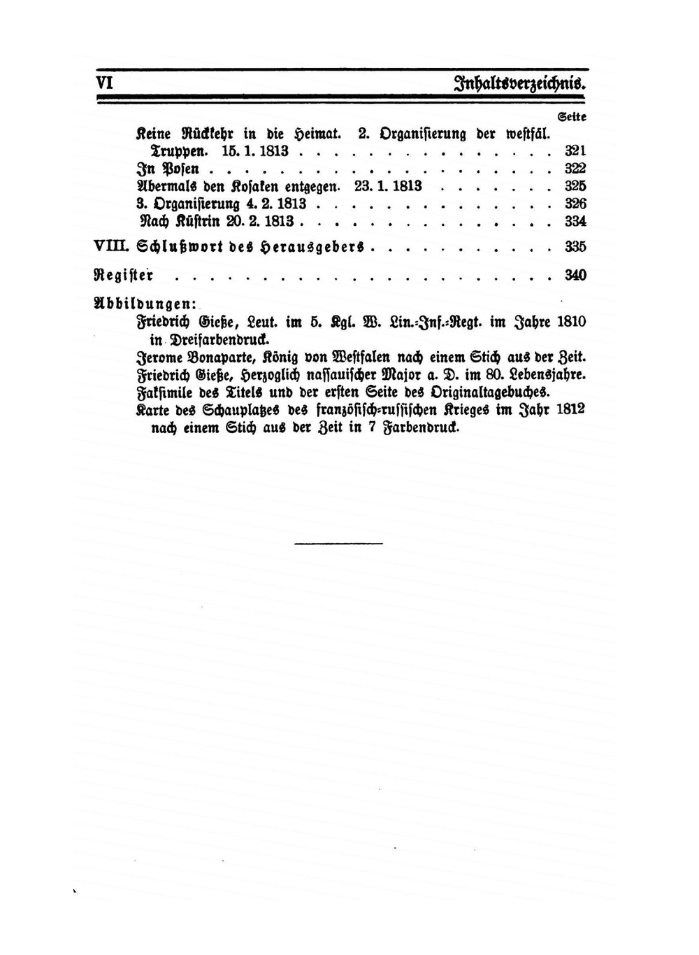 Kassel-Moskau-Küstrin 1812-1813. Tagebuch Während Des Russischen Feldzuges | J.F. Giesse