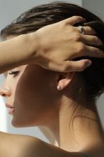 Кольцо Crystal Round с опалом