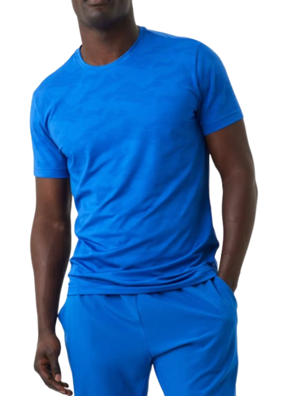 Футболка мужская теннисная Björn Borg Borg Performance T-shirt - naturical blue