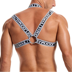 Мужская портупея белая JOCKMAIL JM905-1