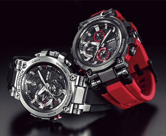 Японские наручные часы Casio G-SHOCK MTG-B1000-1A с хронографом