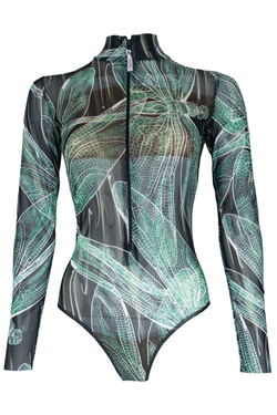 Зеленая стрекоза с замком дл/р SPF