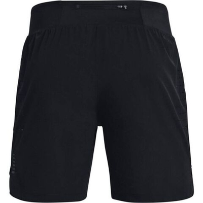 Мужские теннисные шорты Under Armour Men's Speedpocket 7'' Short - black/reflective