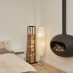 UML-T410 2хE27 WHITE Торшер напольный под две лампы Е27. 2х60W. Механический выключатель. Белый. ТМ Uniel