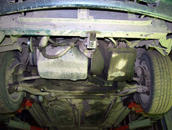Защита картера и КПП Sheriff для Dodge Grand Caravan IV Рестайлинг 2003-2007 арт.04.0327