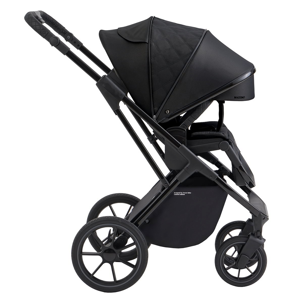 Детская коляска Sweet Baby Massimo SBL 2 в 1 Black