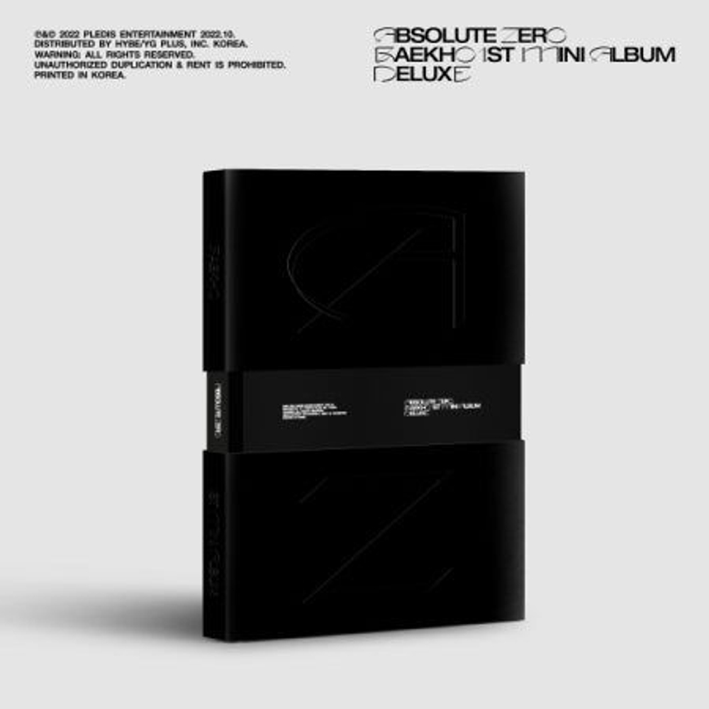 Альбом BAEKHO - Absolute Zero 1st Mini Album DELUXE Version