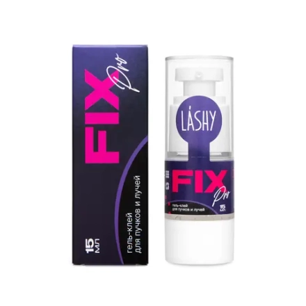Гель-клей для пучков и лучей LASHY "FIX PRO", 15 мл