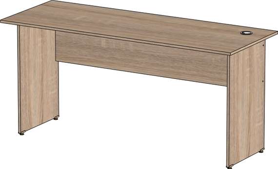 Стол письменный Стандарт Про дуб сонома
