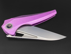 Складной нож Magpie M390 CrystalTi pink