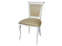 Стул С-19 белый/андрис бежевый