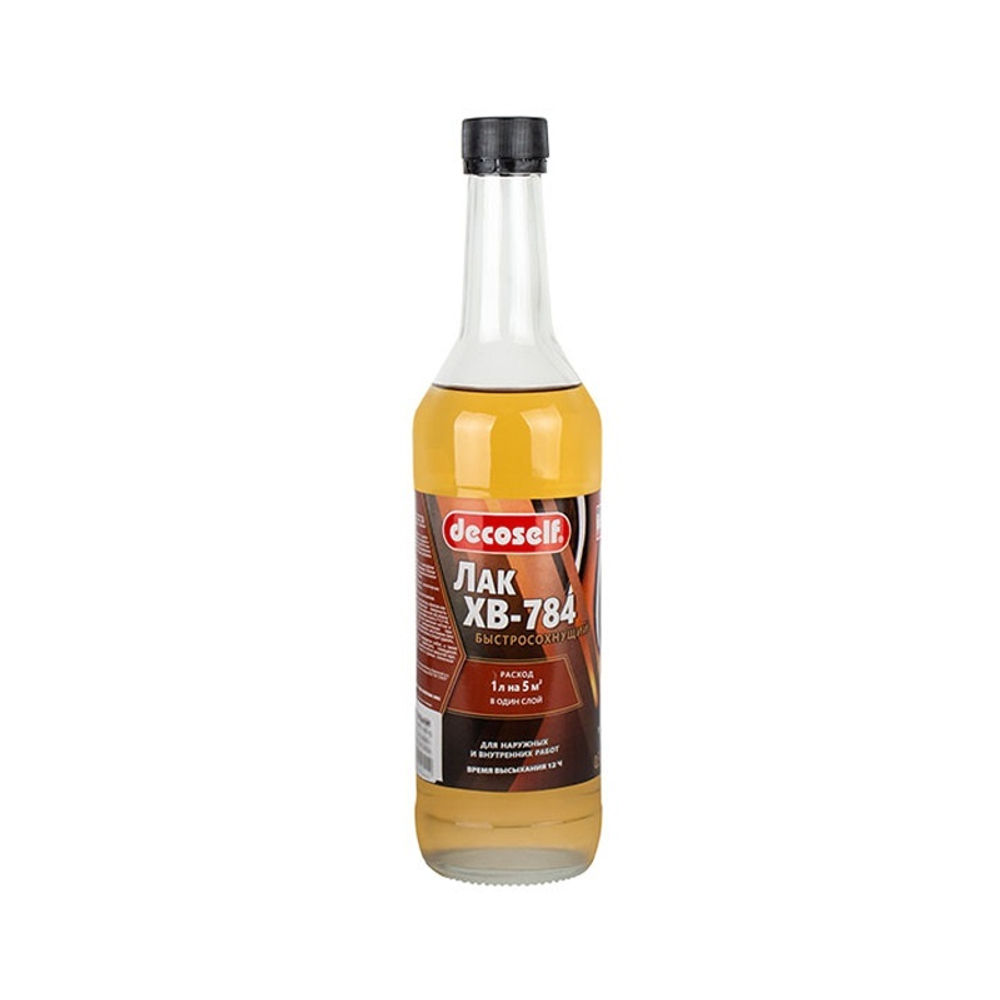 Decoself ПУФАС Лак ХВ-784 "Орех" 0,5л