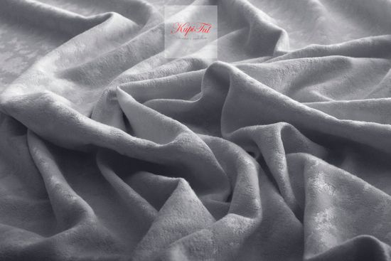 Комплект штор Луи (Silver). Шторы из стриженного бархата