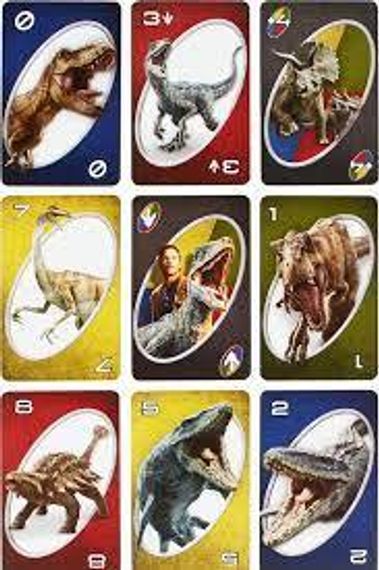 Uno Jurassic World