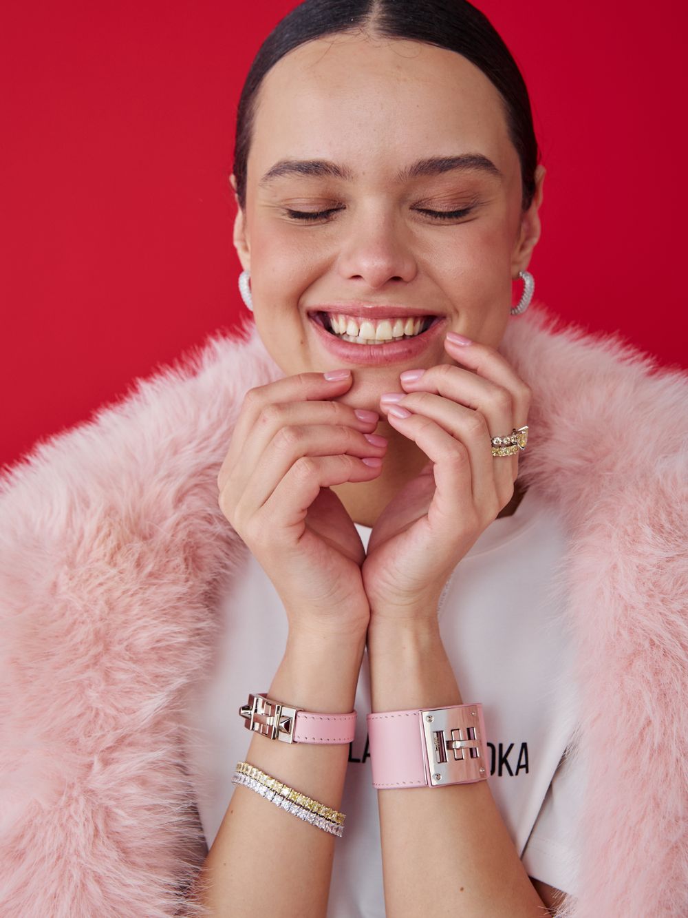 MISTRESS БРАСЛЕТ 14 PINK