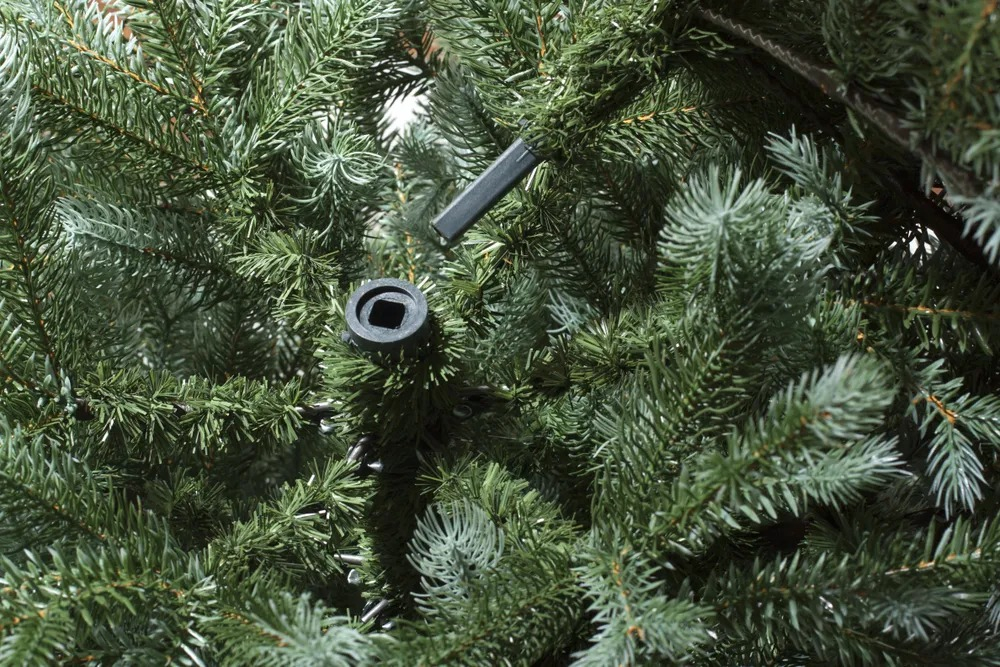 Ель искусственная Камчатская премиум зелено-голубая 150 см